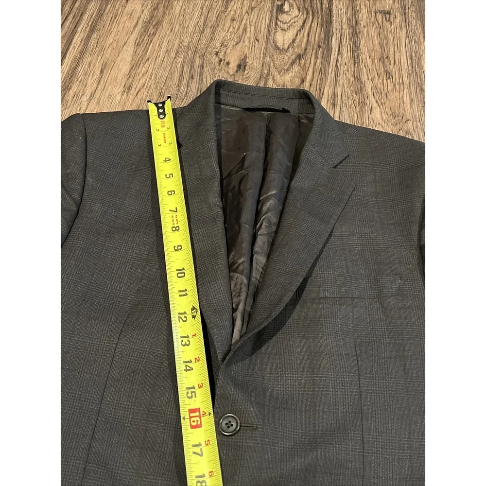 ermenegildo zegna Traveller blazer Brown Australian Wool Size 40R Made In Italy